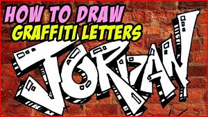 How To Draw Graffiti Letters Jordan Mat Graffiti Lettering Graffiti Drawing Graffiti