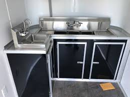 6x10 single axle concession trailer