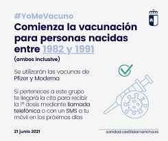 La agencia europea del medicamento (ema en inglés) concluyó en marzo que la vacuna de astrazeneca debería seguirse aplicando en europa después de los eventos de coágulos sanguíneos raros que habían suspendido la inmunización en varios de esos países. Campana De Vacunacion Frente A La Covid 19 Servicio De Salud De Castilla La Mancha