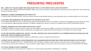 Preguntas Frecuentes General Mem