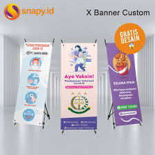 Contoh desain spanduk servis sofa. X Banner