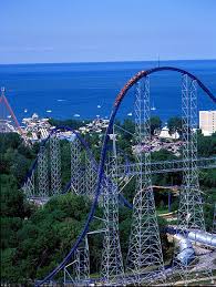 Maybe I Like This Roller Coaster Maybe It Keeps Me High Millennium Force 01 Jpg Image Crazy Roller Coaster Roller Coaster Rock N Roller Coaster