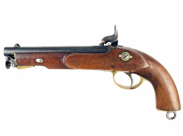 A very fine East India Government 1858 Pattern percussion cavalry pistol | Garth Vincent