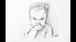 Pencil drawings | pencil drawings baby images, high definition pencil drawings. A Baby Portrait Pencil Drawing Timelapse Youtube