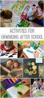 Activities For Unwinding After School Inner Child Fun School Age Activities Afterschool Activities Childrens Activities