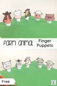 Now check out here 10 amazing family coloring pages printable for you to spend some quality time with your child. Free Printable Farm Animal Finger Puppets