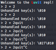 How Do You Execute Code Or Executable Lua Files In Luvit Repl Command Prompt Stack Overflow