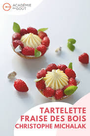 Kocktail Tartelette Fraise Des Bois Et Quelques Dragees De Marie Par Christophe Michalak Recette Tartelettes Fraise Tartelettes Aux Fruits Fraise