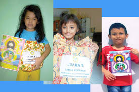 Ane gak yakin anak kelas 6 sd bisa bikin kayak gitu tanpa menjiplak menggambar gambar yang sudah ada 12 08 2015 21 06 diubah oleh firmansahita 12 08 2015 21 09 0. Lomba Mewarnai Dan Menggambar Bina Iman Anak Paroki Cikarang