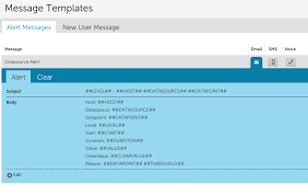 So on my device is going to appear an alert message saying 'hello world'. Alert Messages Logicmonitor
