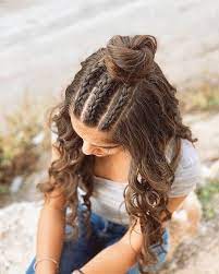 Luisa Fernandez S Instagram Photo Happy Weekend Today I M Sharing A Lovely Half Up Braided Hairstyle By Suh Hair Styles Girl Hairstyles Braided Hairstyles