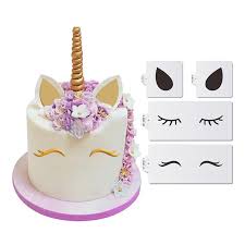 Check spelling or type a new query. Unicorns Eyes Ears Cake Side Stencil Set Theme Party Wedding Template Cake Decor Buy From 3 On Joom E Commerce Platform