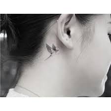 Pinterest Bird Tattoo Behind Ear See This Instagram Photo By Mr K Tattoo 6 085 Likes Bird Tattoos For Women Tiny Bird Tattoos Tattoos