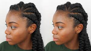 They're a favorite for women looking to grow out. How To Ghana Braids Natural Hair Youtube