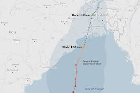 Bahadur pentho is a village in ganjam district in the south of odisha, india, bordering andhra pradesh. Live Cyclone Amphan Map Tracking The Storm S Path The New York Times