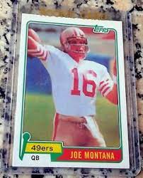 We have almost everything on ebay. Joe Montana 2010 Topps 1981 Rookie Card Rc Rare Sp Reprint San Francisco 49ers Ebay