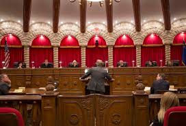 The supreme court justices back row: Nevada Supreme Court Takes 80 000th Case Since 1864 Las Vegas Review Journal