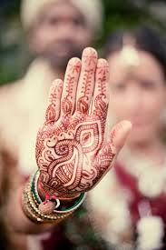 Henna Tattoos for a Joint Civil and Hindu Wedding Ceremony...
