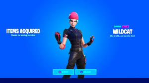 • sleek strike back bling with additional two styles; How To Get Exclusive Wildcat Skin Bundle In Fortnite Nintendo Exclusive Youtube