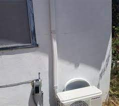 Pin By Tony Sandman On Hvac How To Wall Coverings Installation Air Conditioner Cover Indoor