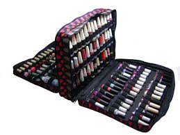 Caixa Organizadora Com Rodinhas E Alça Bolsa Porta Esmaltes Para 154 Esmaltes No Elo7 Ac Sorios 38e88f Necessaire Bolsa Necessaire Esmalte De Unhas