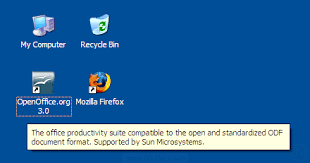 Your desktop icons may be hidden. Desktop Icons Openoffice Org Ninja