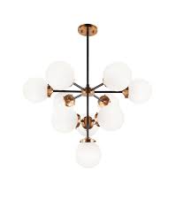 Maru Chandelier By Matteo Lighting C72304chop In 2020 Chandelier Semi Flush Ceiling Lights Lighting