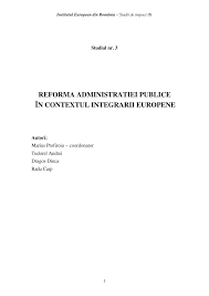 In primul rind, ei trebuie sa respecte o serie de obligatii. Pdf Reforma Administratiei Publice In Contextul Integrarii Europene