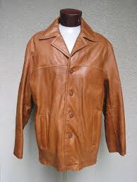 Mens Vintage M Julian Wilson S Leather Tan Leather Jacket Etsy Wilsons Leather Vintage Men Leather Jacket