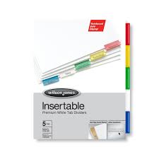 Home templates binders, dividers & tabs 11192. 8 Tab Insertable Divider Template Staples Vincegray2014