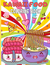 Collection of kawaii food coloring pages (31) kawaii coloring pages cute food ice cream coloring pages easy Kawaii Food Coloring Book Mirt Ella 9798737270896 Amazon Com Books