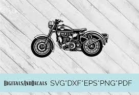 Download Vintage Motorbike Motorcycle Svg Cutting File 58334 Svgs Design Bundles