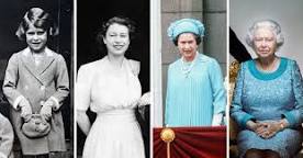 Image of Queen Elizabeth through the years