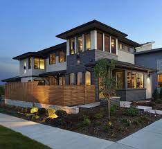 Platinum Award For Single Family Detached Home Up To 2 000 Sq Ft Brookfield Residential House Outside Design Prairie Style Houses