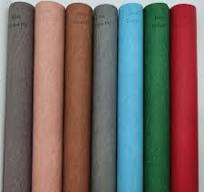 Imitation Leather Hot Stamp PU Synthetic for Notebook Cover ...