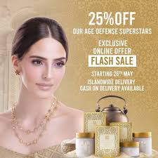 Flash Sale 25 Off On Spa Ceylon Age Defense Superstars When You Shop Online Before The 27th Of May Promotion Sri Lanka In 2020 Flash Sale Age Defense Superstar