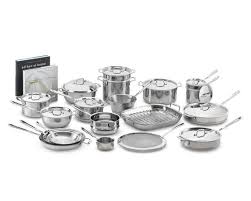 All Clad Copper Core Ultimate 30 Piece Cookware Set Cookware Set Cookware Set Best Cookware Sets