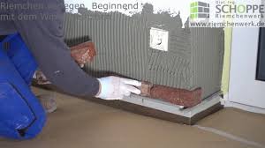 Zulassung 034 in 40 mm stärke ab. Steinwand Innen Herstellen Backsteinverblender Ziegelriemchen Verlegen Loft Industriestyle Youtube
