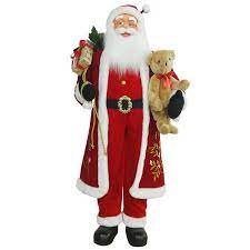 Compatible with a sitting or standing pose. Life Size Santa Claus Wayfair