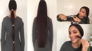Cortar El Cabello Recto En Casa Elimina Puntas Abiertas Y Horquetillas Sin Perder El Largo Youtube