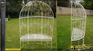 Gloriette En Demi Lune Et Banc En Fer Forge Banc En Fer Forge Fer Forge Gloriette
