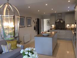 light grey matt fitted kitchen