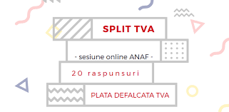 Beneficiul sistemului de split tva este acela ca firmelor inscrise voluntar li se va aplica o reducere cu cinci puncte procentuale a impozitului pe tot parcursul perioadei in care vor. Sesiune Online Anaf Tema Plata Defalcata Tva Sau Split Tva 20 Raspunsuri Anaf