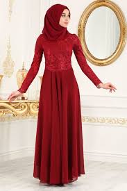 Tesetturlu Abiye Elbise Uzeri Dantelli Bordo Tesettur Abiye Elbise 76462br Tesetturisland Com The Dress Moda Stilleri Ve Mankenler