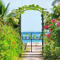 There is something romantic about a metal garden arch trellis. Garden Arches With Gate You Ll Love Wayfair Co Uk
