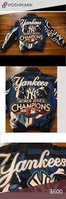 Jeff Hamilton New York Yankees Leather Jacket 3xl Clothes Design Fashion Design Fashion Tips