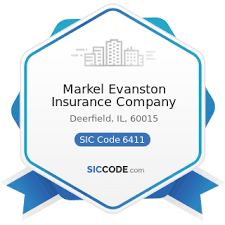 Evanston insurance company is located at 10 parkway n ste 100 in deerfield and has been in the business of liability insurance since 1990. Markel Evanston Insurance Company Zip 60015
