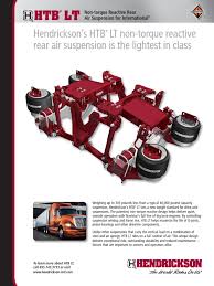 Über 7 millionen englische bücher. Htb Lt Hendrickson S Htb Lt Non Torque Reactive Rear Air Suspension Is The Lightest In Class Suspension Vehicle Truck