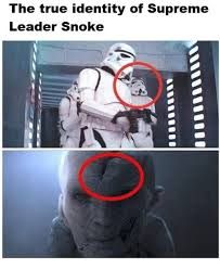 Now We Know Who Snoke Is Star Wars Humor Star Wars Memes Star Wars Nerd