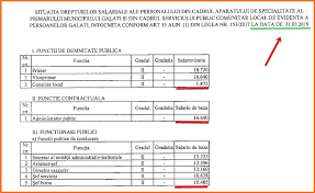 Funcţionarii publici vor avea salarii mai mari. ToÈ›i È™efii Mari Din PrimÄƒria GalaÈ›i Au Salarii Peste 10 000 De Lei Pucheanu Are 18 720 De Lei FÄƒrÄƒ IndemnizaÈ›ia De HranÄƒ Facsimil Alternativa Jurnalism FÄƒrÄƒ Mogul